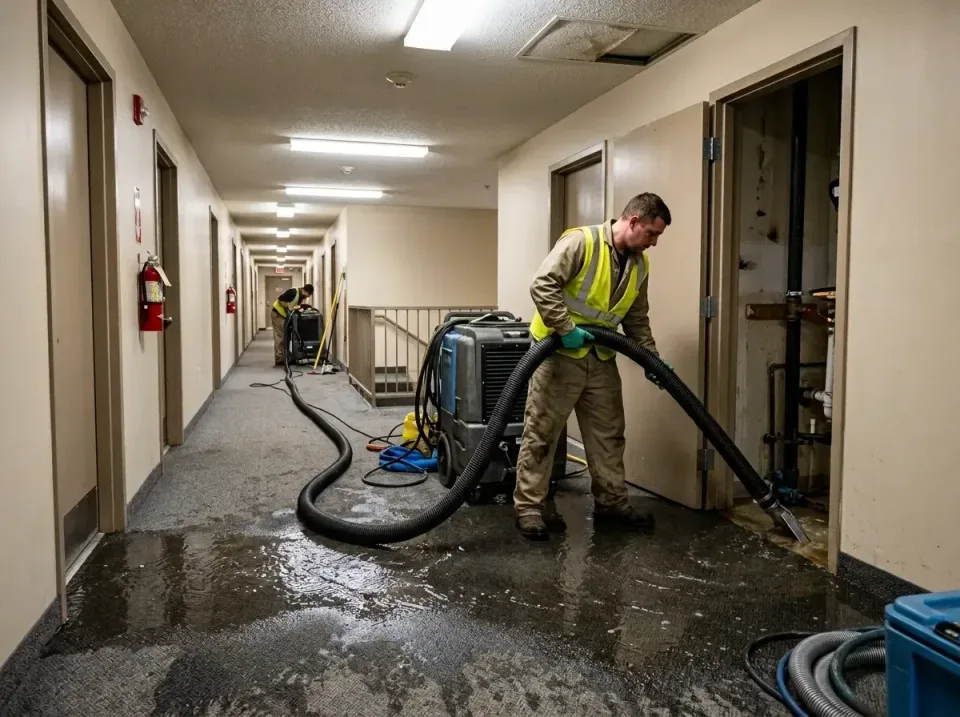 multi-unit-apartment-hallway-f-005 — frequently asked questions, Emergency Burst Pipe Water Extraction & Removal in Medford,…